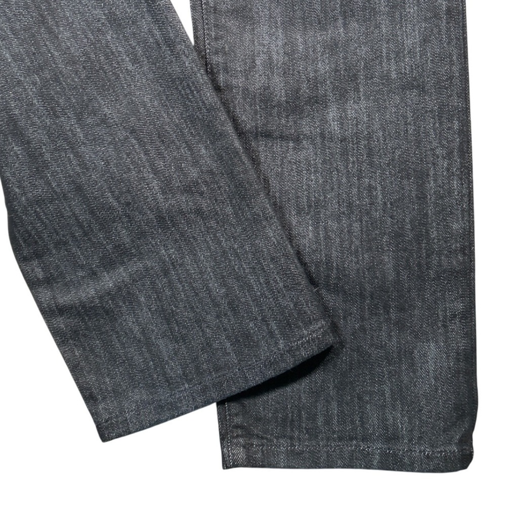 David Kahn Jeanswear Womens Dark Wash Black Gray Denim Pants Boot Cut 30/(32)W - Picture 5 of 8